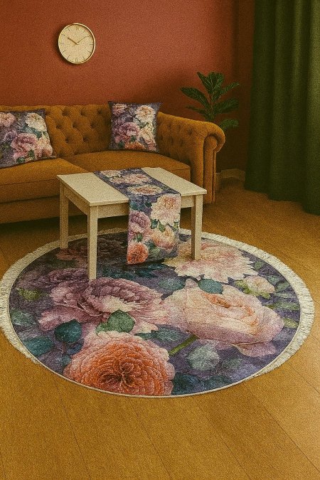 سجادة "الورد الارجواني"